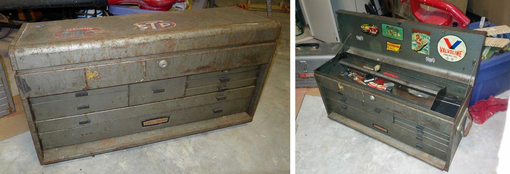 Kennedy machinist tool chest box